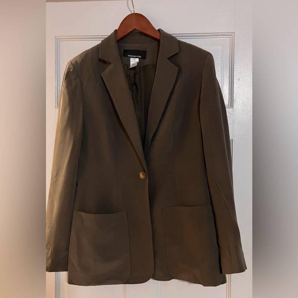 Jones New York Olive Blazer
